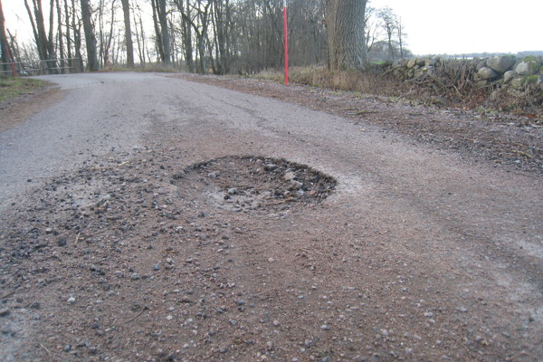 Work with the Department for Transport to address Potholes
