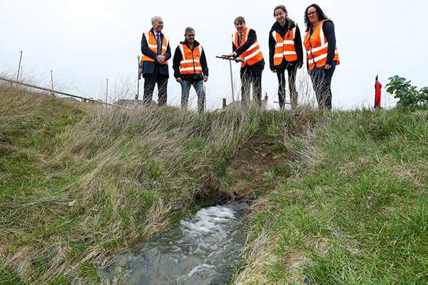 Holding back the flood